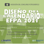 VI EDICIÓN – ¡Ya tenemos las imágenes ganadoras del concurso Diseño Calendario EFPA 2021!