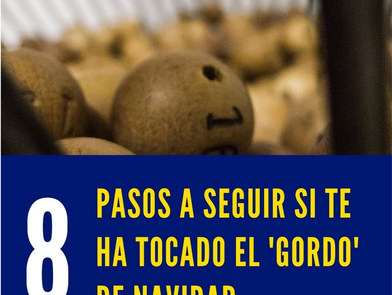 VII EDICIÓN – Ocho pasos a seguir para sacar el mayor partido al ‘Gordo’ de la Lotería de Navidad